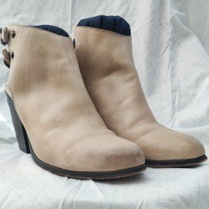 Freebird by Steven Tan Ankle Booties with Elastic Panels